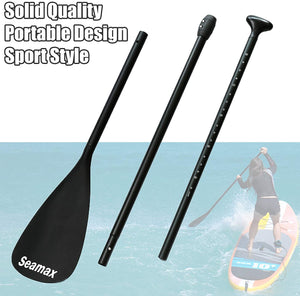 Seamax SUP Paddle para todas las tablas de paddle surf flotantes y portátiles, longitud ajustable de 68 a 82 pulgadas para niños y adultos