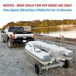 Seamax New Deluxe Aluminio Portable Boat Hand Dolly Set - Heavy Duty