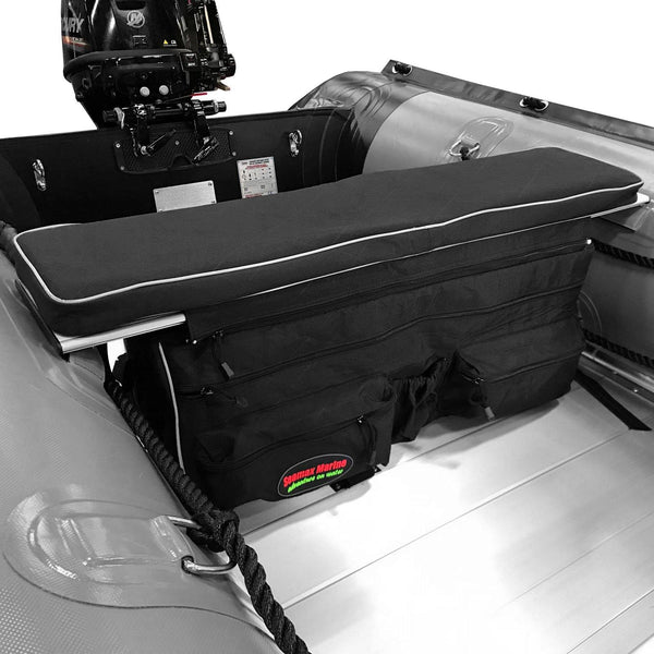 Inflatable Boat Bench Seat Cushion and Detachable Seat Bag Combo - Seamax  Marine USA